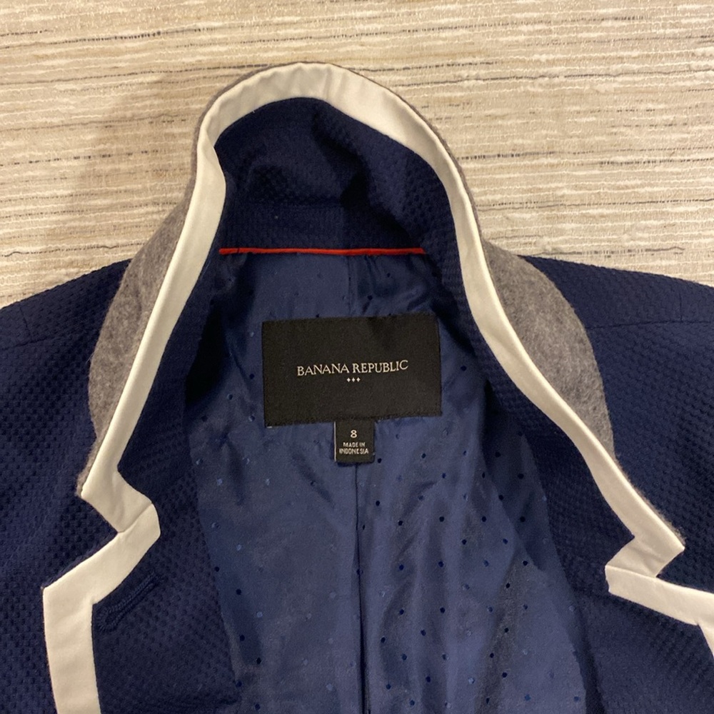 Banana Republic navy jacket - Picture 3 of 8